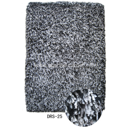 Polyester Elastic Feather Silk Shaggy Rug